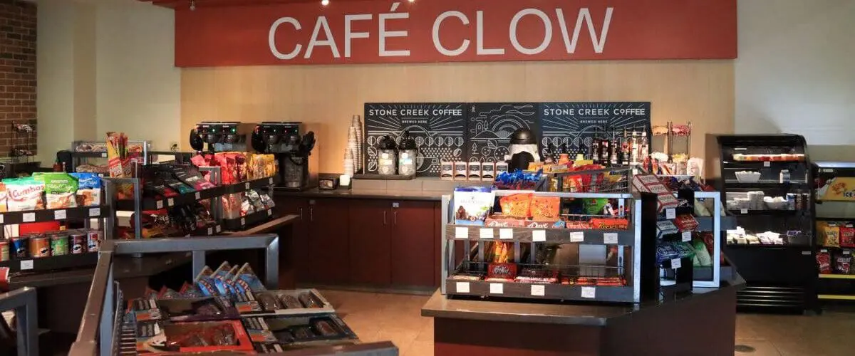 Interior of Cafe Clow