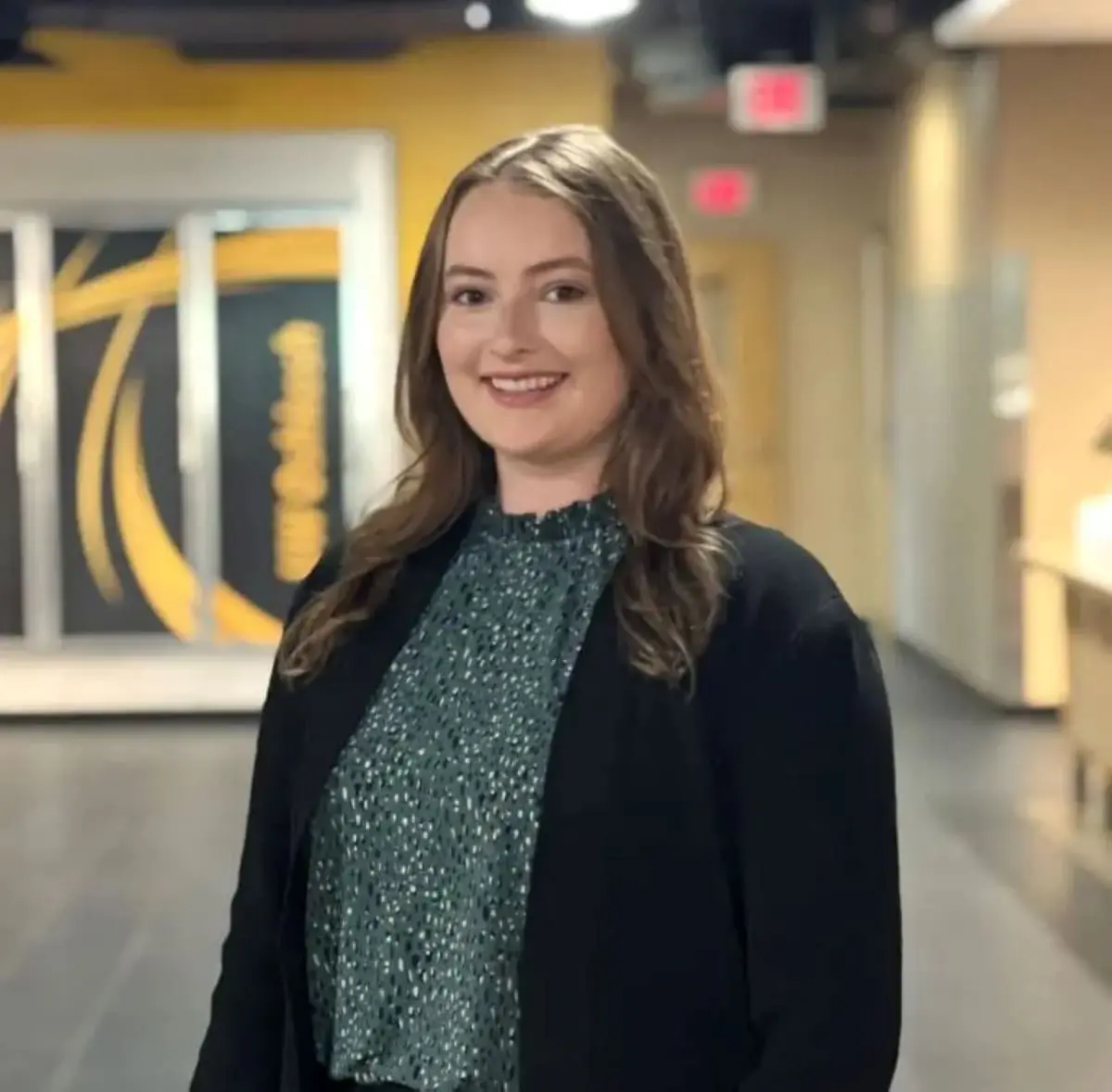 Smiling woman- image of the actual dietitian on campus